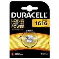 DURACELL BATTERIA A BOTTONE 1616 Conf. 10 BLISTER da 1 pz (10pz)
