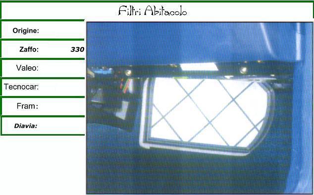 C & E FILTRI ABITACOLO TECNOCAR E337 F.ABITACOLO MB C.E.CLK.SL 