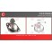 CST20102AS MOTORINO AVVIAMENTO OPEL ASTRA CORSA MERIVA 1.7TDCI 