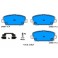 45022SMGE01 SERIE PATTINI HONDA CIVIC VIII Hatchback (FN, FK) 2.2 CTDi N22A2 06- (ANTERIORE)