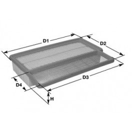 51857341 FILTRO ARIA FIAT DOBLO Combi (152, 263) 1.4 , 1.4 Natural Power 198A4000 2010-