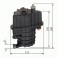 0450906473 FILTRO CARBURANTE RENAULT CLIO III MODUS 1.5DCI