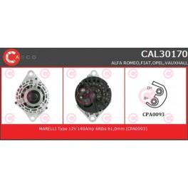 73501591 ALTERNATORE FIAT CROMA II (194) 140Amp 73501591 ALTERNATORE FIAT CROMA II (194) 140Amp