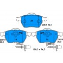 4B0698151J SERIE PATTINI FRENO AUDI A4 (4B_) ANTERIORE