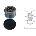 55886 PULEGGIA ALTERNATORE FIAT GRANDE PUNTO 1.3MJET (PER ALT.  90 AMP. VALEO )