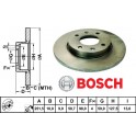 0986478238 COPPIA DISCHI FRENO FIAT CROMA (194) STILO (192) MULTIPLA (186) POSTERIORE