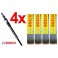 0250203002 SET 4 CANDELETTE BOSCH FIAT PUNTO PANDA 500 1.3 MJET CORSA C