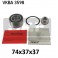 VKBA3598 KIT CUSCINETTI FIAT STILO ANT. DX.SX +ABS