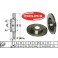 COPPIA DISCHI FRENO CITROEN C1 PEUGEOT 107 TOYOTA AYGO