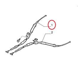 46542755 CAVO FRENO A MANO ALFA 147 POST. DX 46542755 CAVO FRENO A MANO ALFA 147 POST. DX
