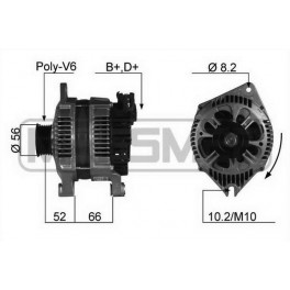 CA836IR ALTERNATORE MESSMER NUOVO CA836IR ALTERNATORE MESSMER NUOVO