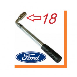CHIAVE RUOTA GIRA BACCHINO FORD DA 18mm ALLUNGABILE CHIAVE RUOTA GIRA BACCHINO FORD DA 18mm ALLUNGABILE