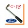 CHIAVE RUOTA GIRA BACCHINO FORD DA 18mm ALLUNGABILE 