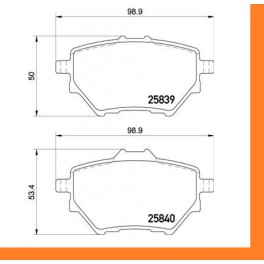 PATTINI OPEL GRANDLAND GRANDLAND X 1.5DCI PF0881 PATTINI OPEL GRANDLAND GRANDLAND X 1.5DCI PF0881