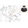 7701056972 GOMMINO COPERCHIO TAPPO MOTORE RENAULT CLIO MEGANE KANGOO 1.5TDCI/1.9TDCI