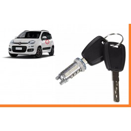 80/1026 BLOCCHETTO CILINDRETTO CON CHIAVI SERRATURA FIAT PANDA169/312 DOBLO PUNTO DX SX