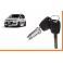 80/1026 BLOCCHETTO CILINDRETTO CON CHIAVI SERRATURA FIAT PANDA169/312 DOBLO PUNTO DX SX