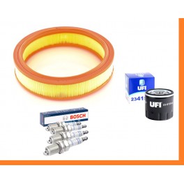 KIT039H00 KIT TAGLIANDO FILTRI ARIA OLIO + CANDELE FIAT