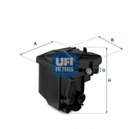 24.027.00 FILTRO CARBURANTE UFI