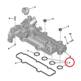 1148106 GOMMINO ORING FORD FIESTA 1.4TDCI COPERCHIO PUNTERIE (4) 1148106 GOMMINO ORING FORD FIESTA 1.4TDCI COPERCHIO PUNTERIE (4)