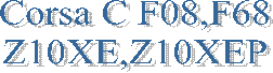 Corsa C F08,F68
Z10XE,Z10XEP